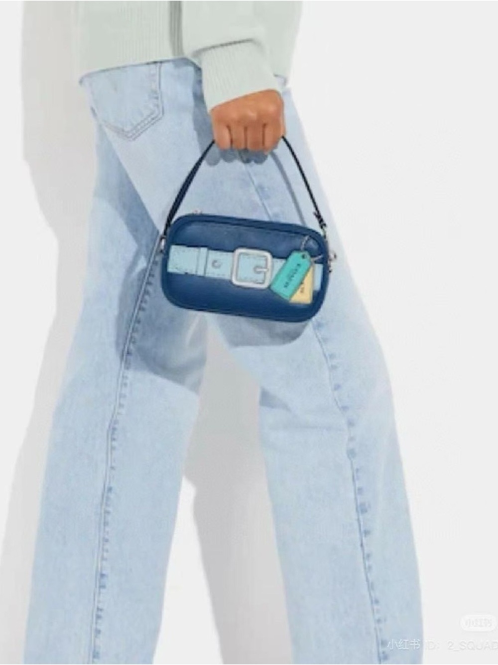 NWT Coach CH363 Jamie Wristlet With Trompe L'oeil Print - Picture 4 of 11